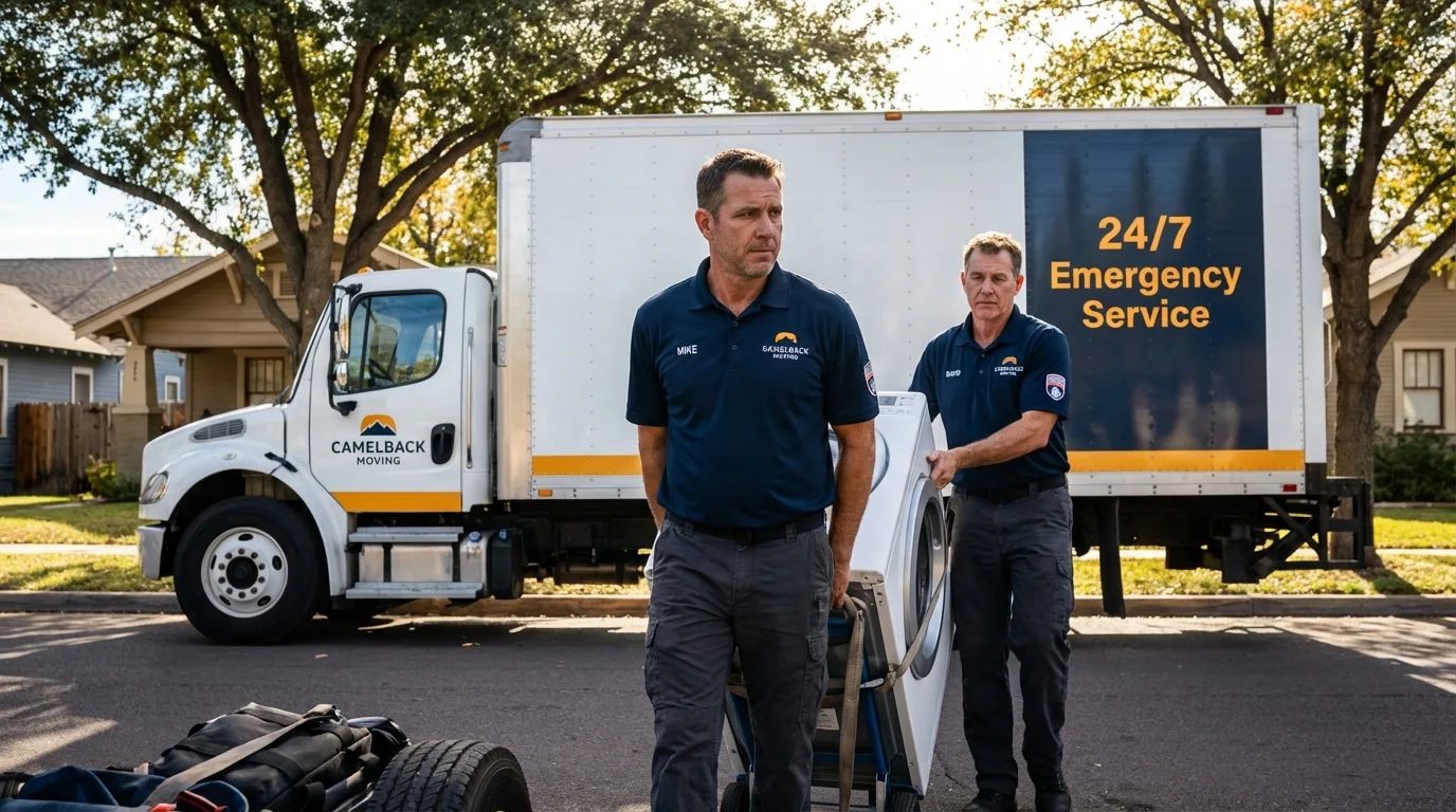 CamelBack Moving crew loading furniture in Pageland, SC