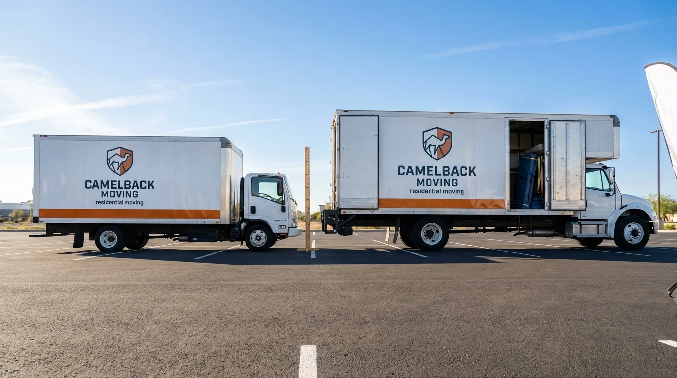 Moving truck size capacity guide in Pageland